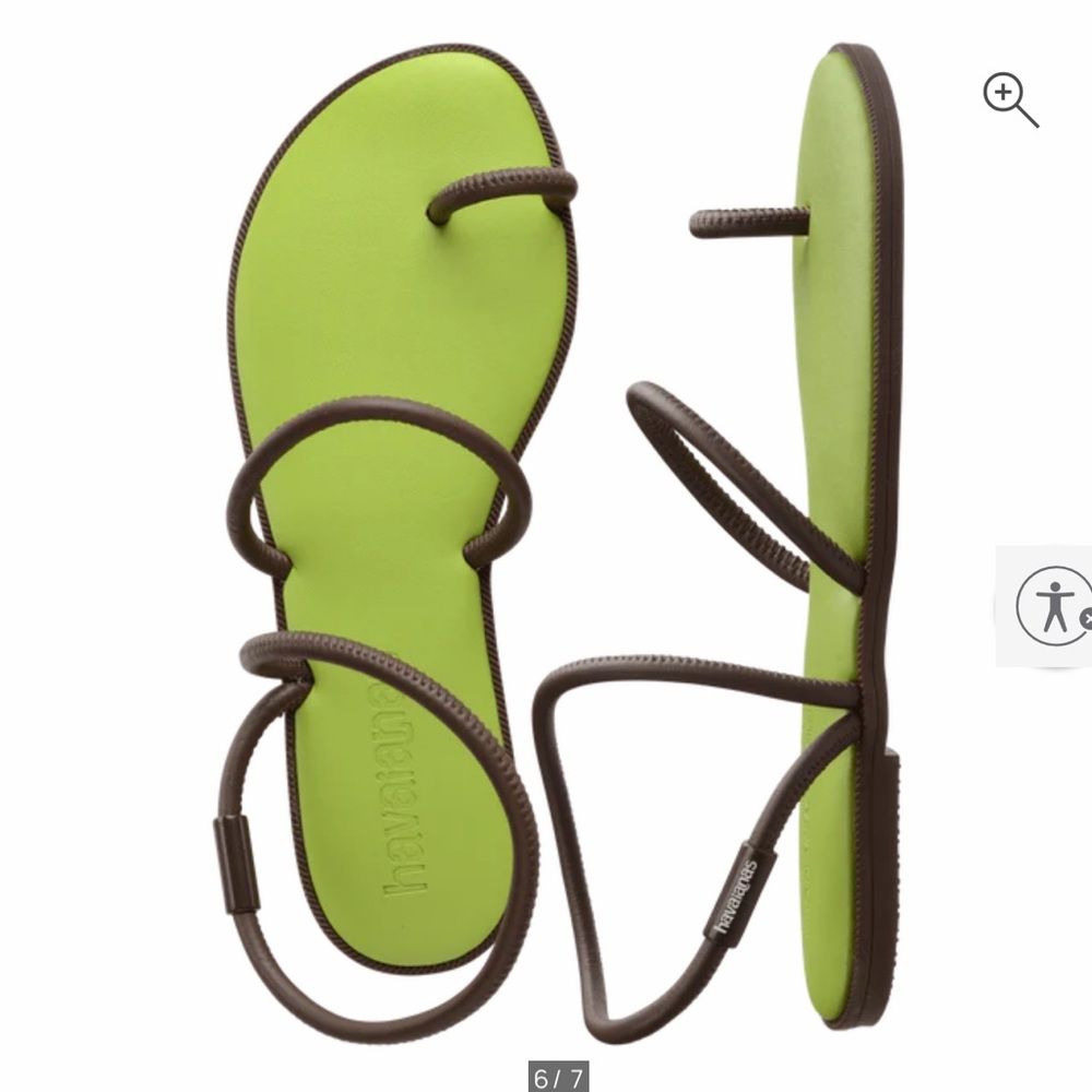 Havaianas Sandal Una Pitanga in Citronella